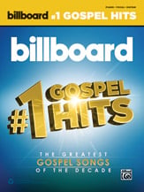 Billboard #1 Gospel Hits piano sheet music cover